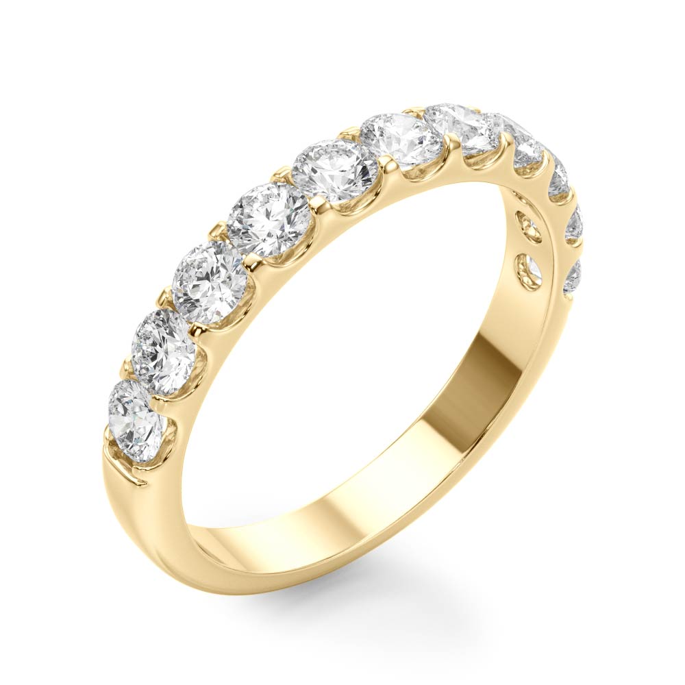 14k gold Whisper Light Band featuring delicate lab-grown diamonds in a minimalist design.