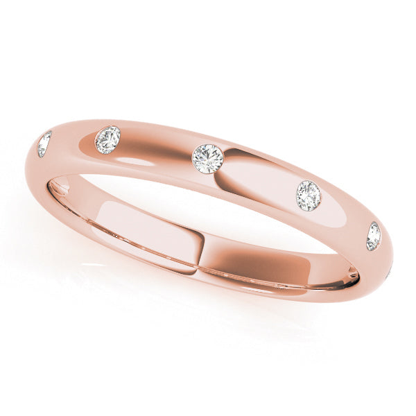 14k gold band with lab-grown Lovinity Diamonds set in a constellation pattern, symbolizing celestial harmony and balance.