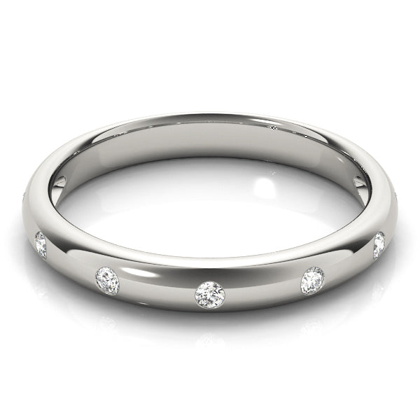 14k gold band with lab-grown Lovinity Diamonds set in a constellation pattern, symbolizing celestial harmony and balance.