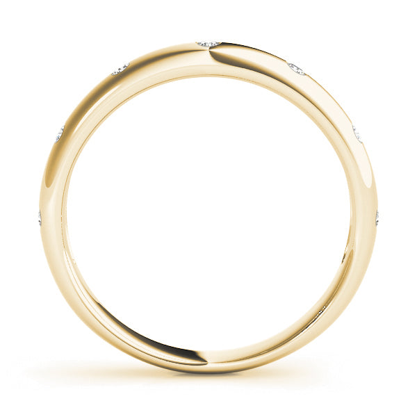 14k gold band with lab-grown Lovinity Diamonds set in a constellation pattern, symbolizing celestial harmony and balance.