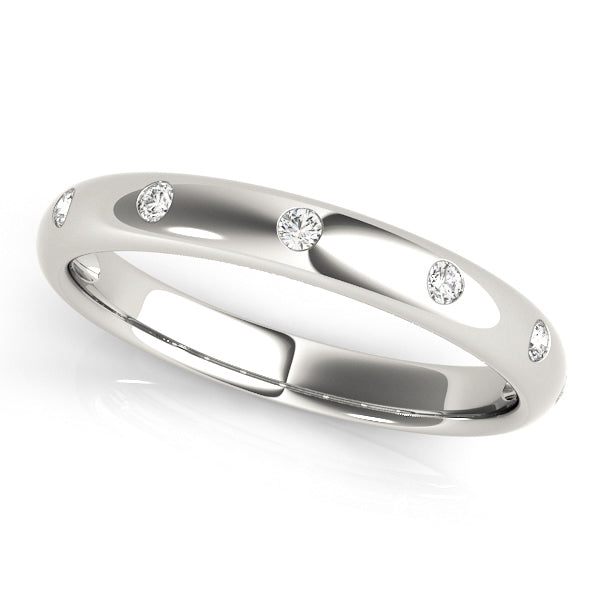 14k gold band with lab-grown Lovinity Diamonds set in a constellation pattern, symbolizing celestial harmony and balance.