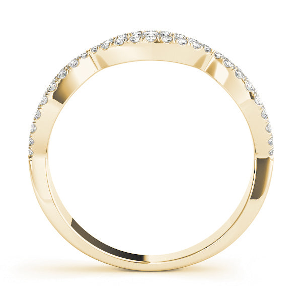14k gold Divine Eye Ring with lab-grown diamonds forming an eye-like pattern for protection and inspiration.
