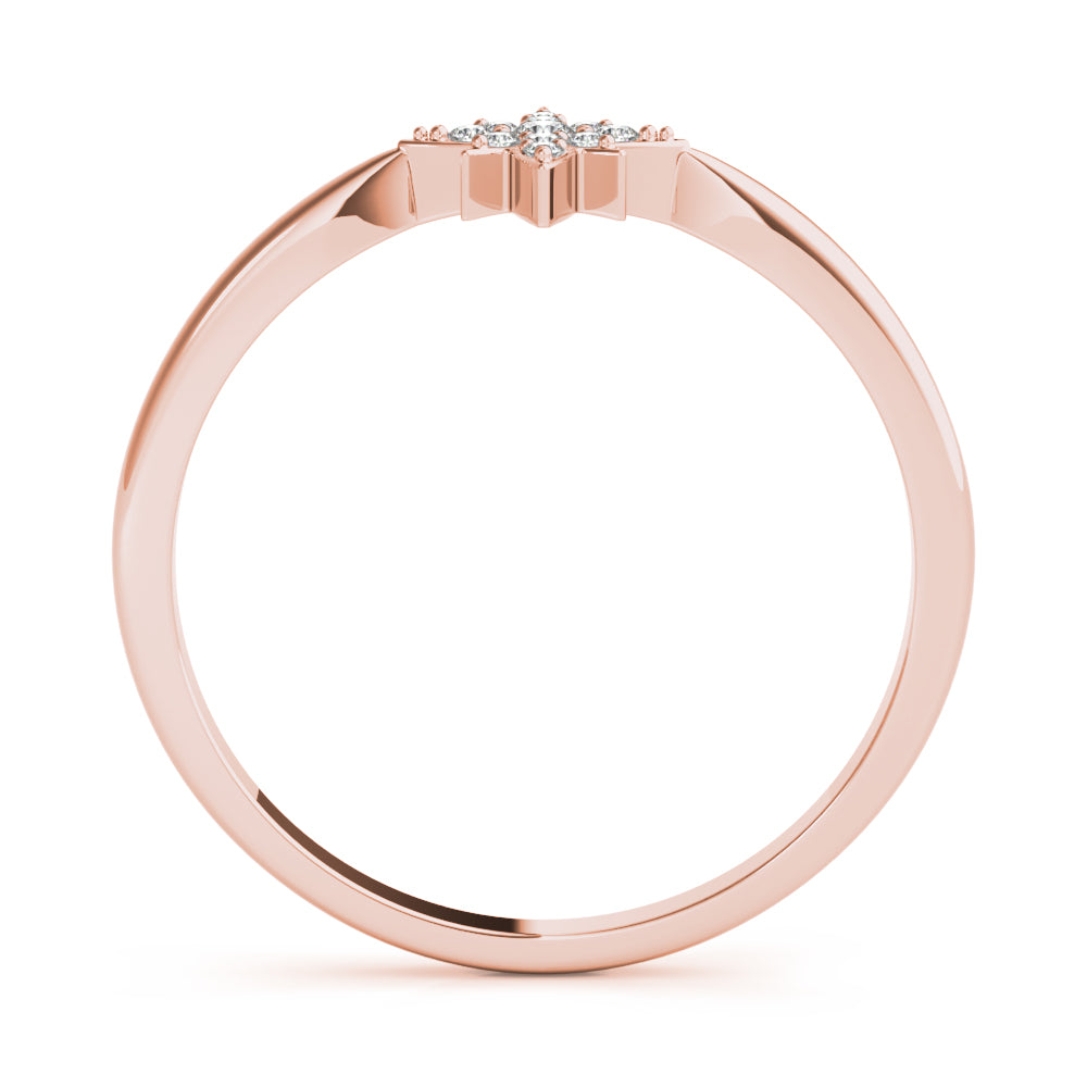 14k gold starburst ring with lab-grown diamonds, symbolizing life’s passion, energy, and brilliance.
