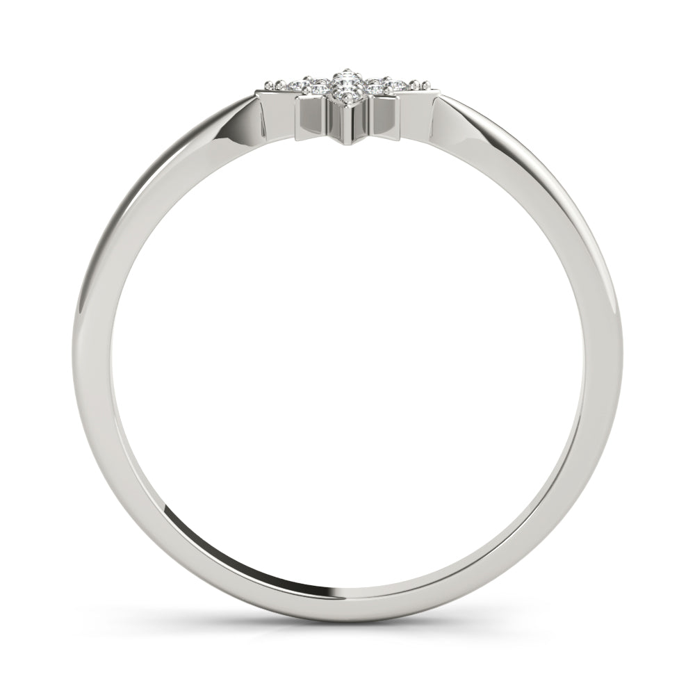 14k gold starburst ring with lab-grown diamonds, symbolizing life’s passion, energy, and brilliance.