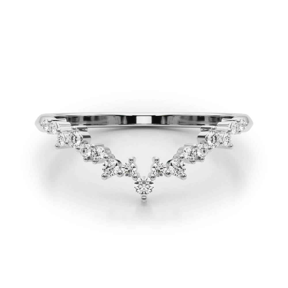 14k Gold Branch Diamond Band with Nature-Inspired Design and Lab-Grown Diamonds.