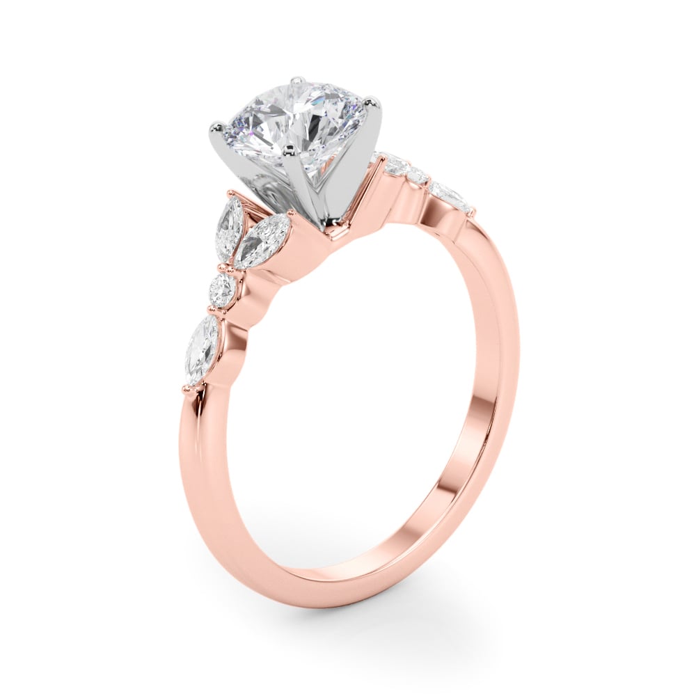 14k white gold Eternal Diamond Tennis Necklace featuring lab-grown Lovinity diamonds in a continuous line.