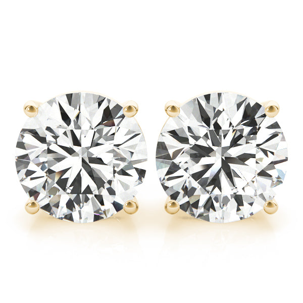Balance Diamond Studs Screw Back