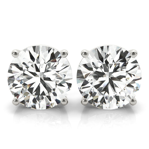Balance Diamond Studs Screw Back