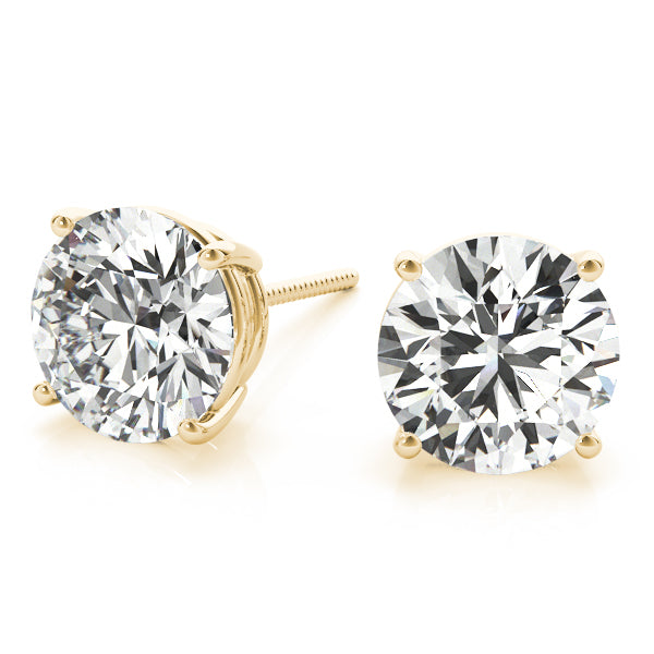Balance Diamond Studs Screw Back