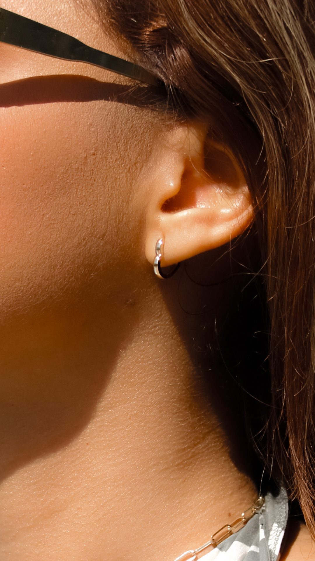 Heartfelt Connection Huggie Earrings