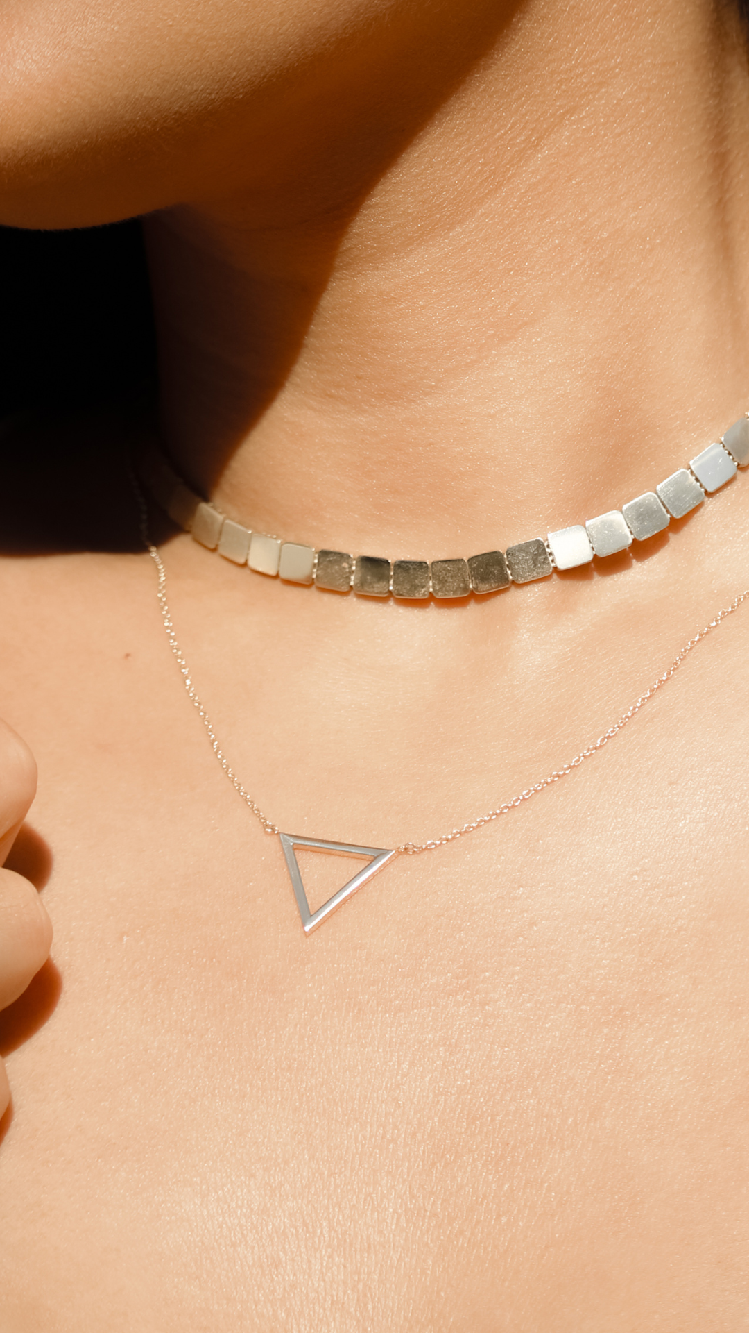 Triangular Grace Necklace