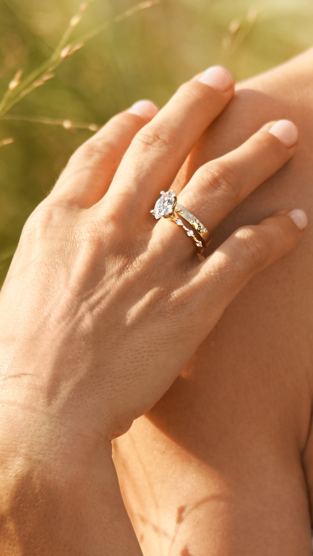 Scattered Diamond Elegance Ring