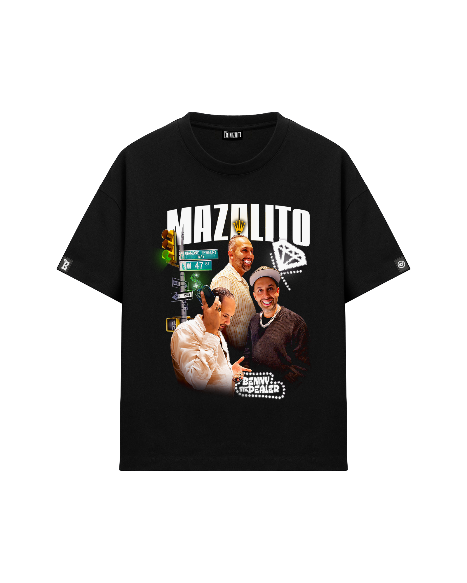 BENNY THE DEALER — Mazalito merch