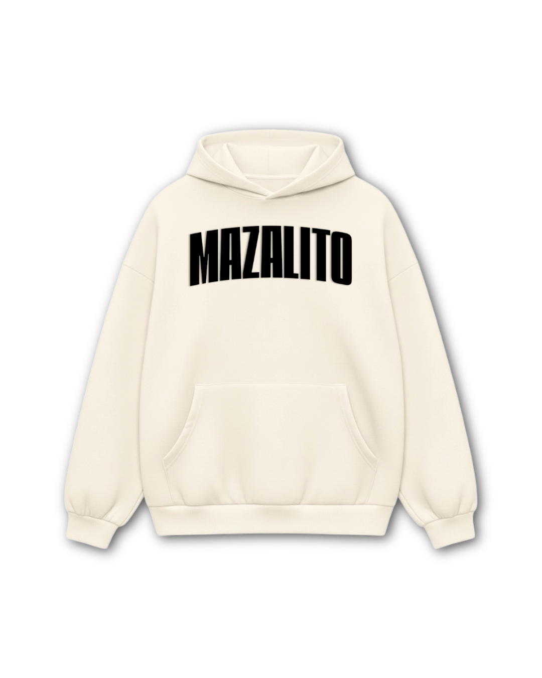Beige Hoodie — Mazalito merch